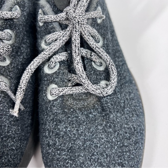 ALLBIRDS Wool Runners Dark Charcoal Lace Up Comfort Sneakers Women’s 7 - Picture 4 of 7